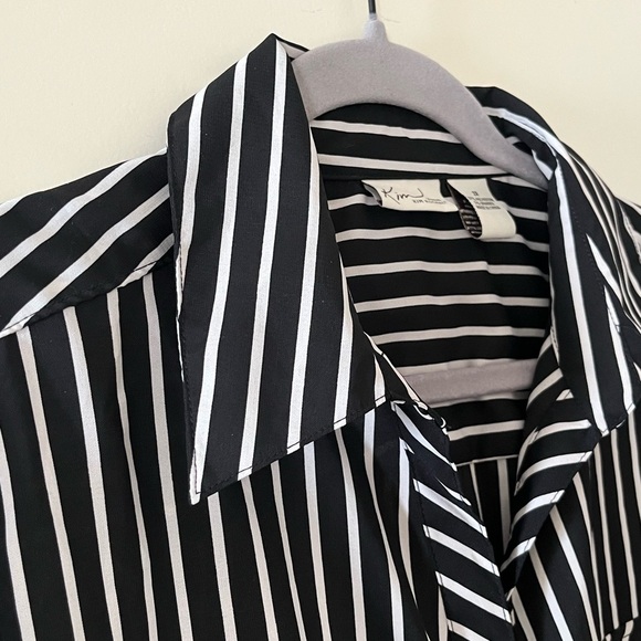NWT Kim Rogers Button Down Striped Blouse Women’s Size 2X - Picture 6 of 16